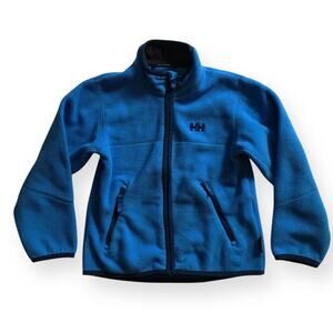 Helly Hansen blue fleece jacket